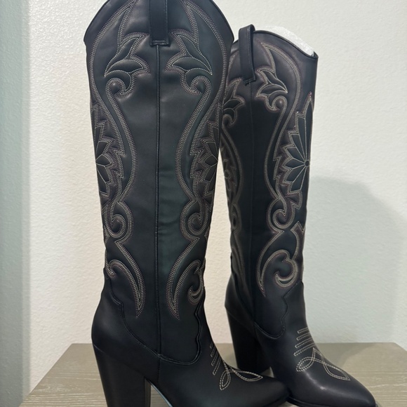 Steven Madden Lasso Women’s Cowboy Boots - Picture 3 of 6